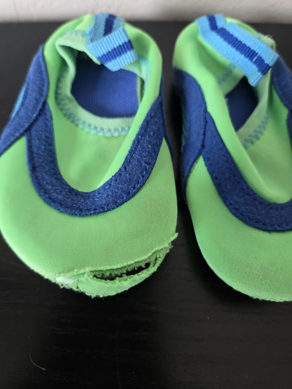 Robeez Green & Blue Slip-On Water Shoes
